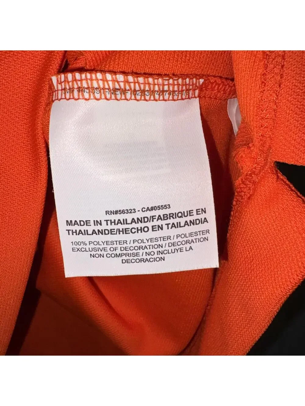 Nike Golf Dri-FIT Men's Triple S Orange Polo Shirt Medium Janitorial Supplies